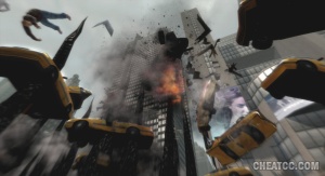 Alex's powers have no end! Sending a spike pyres all over laying waste to everything.  (Image provided by http://prototype.wikia.com/wiki/Devastators)